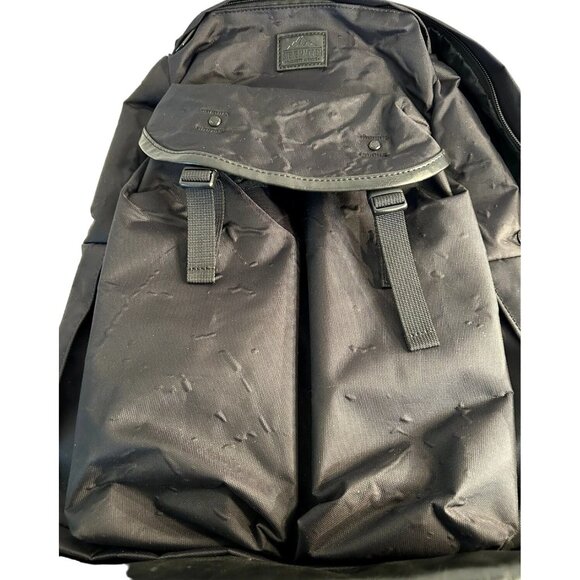 Steve Madden Black Casual Water Resistant Polyester Backpack (MM-066) 22"x18" - Picture 10 of 12